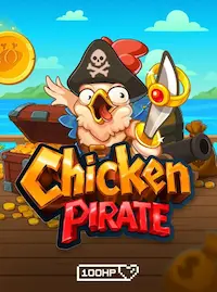 Chicken Pirate crash game at KB6666 COM